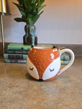 Sur La Table Fox Mug 16 Oz